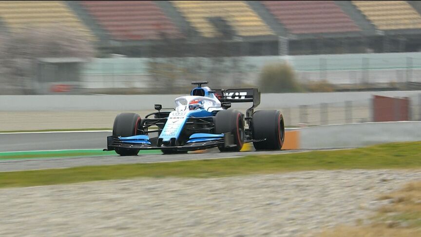 Testing Day 3: George Russell gives Williams FW42 its 2019 track debut
