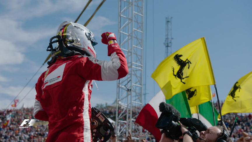 Celebrating Vettel's 150th race start