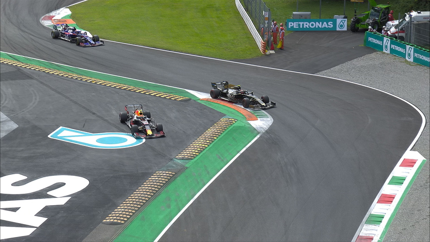 Italian GP: Albon penalised after illegal pass on Magnussen