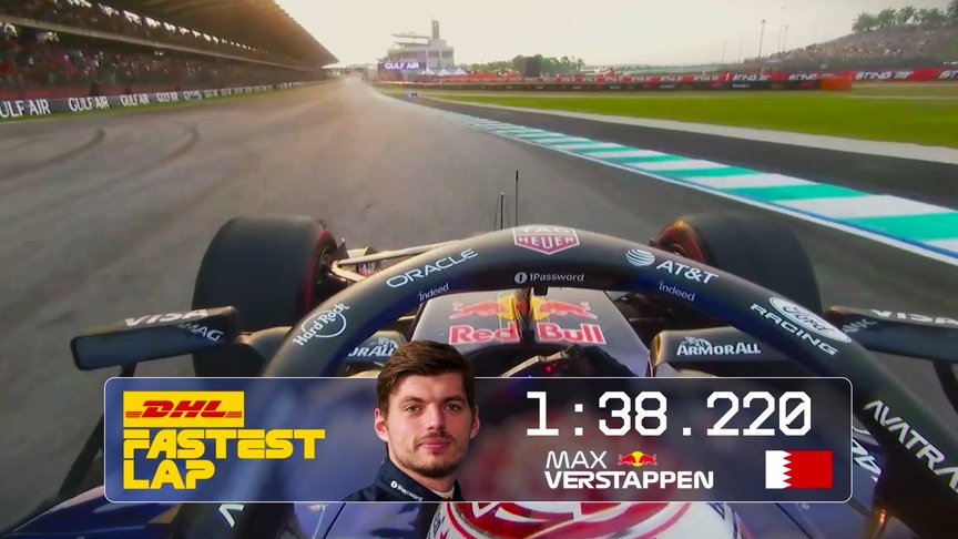DHL Fastest Lap Award – 2026 Bahrain Grand Prix in Malaysia
