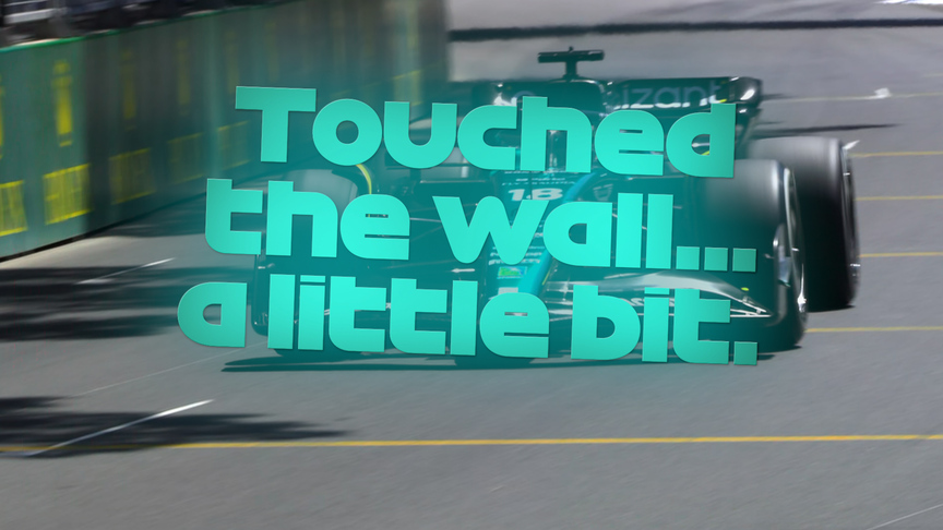 2023 Monaco GP FP1: Stroll escapes without damage after clipping the wall