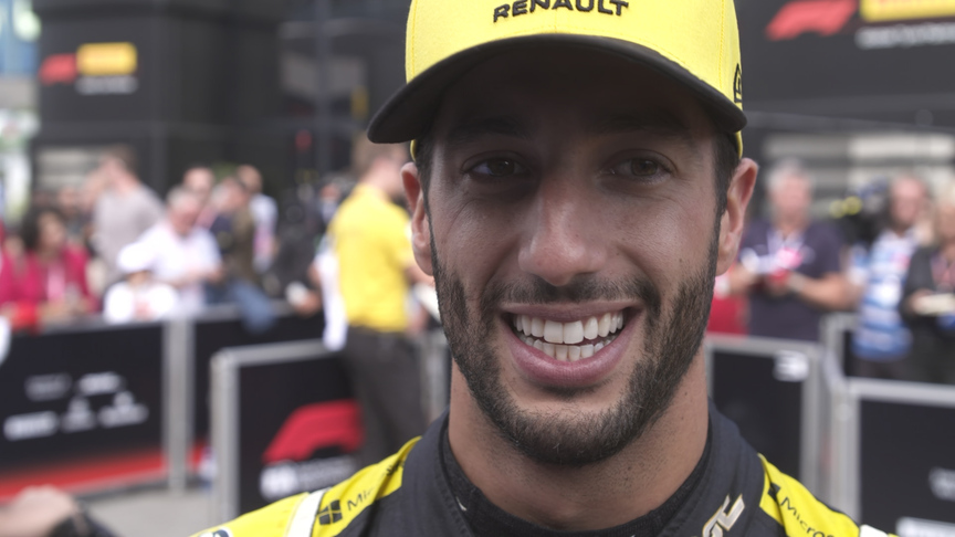 Daniel Ricciardo: Result in Monza 'a statement'