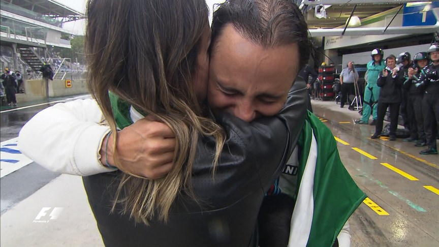 Emotional Massa crashes out of final home race