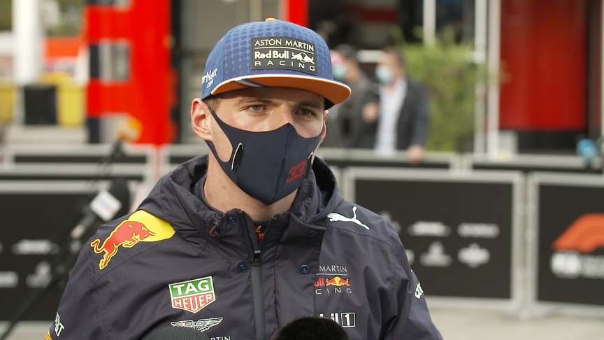 Max Verstappen: 'Nice' to be able to compete with Mercedes cars until Imola DNF