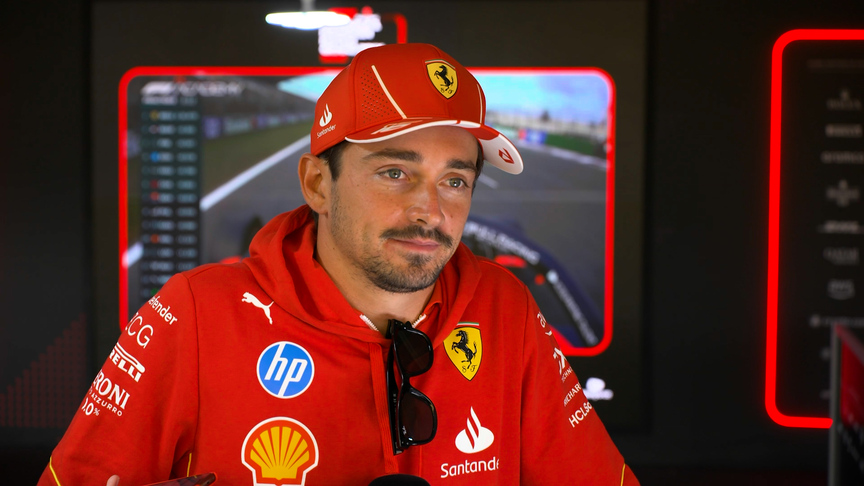 Leclerc disappointed Ferrari 'don't have the pace of the guys in front'