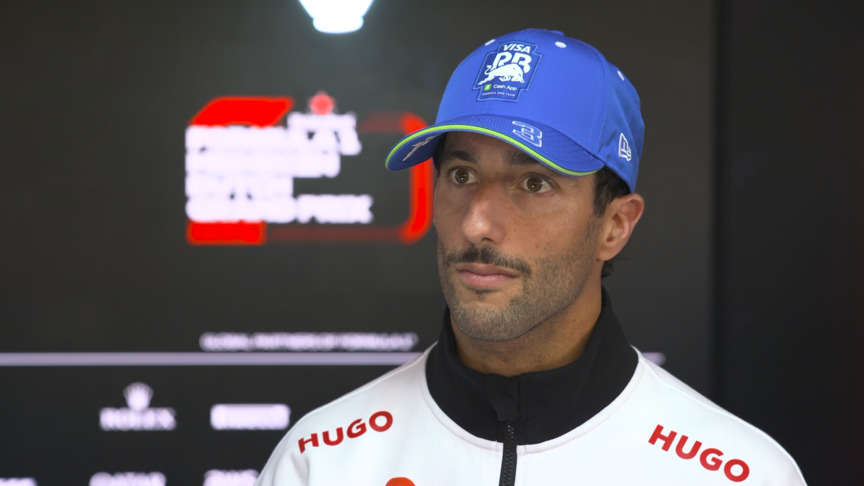 Ricciardo trying to look at 'the big picture'