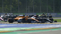 2020 Italian Grand Prix: Norris passes Bottas with bold move on Lap 1