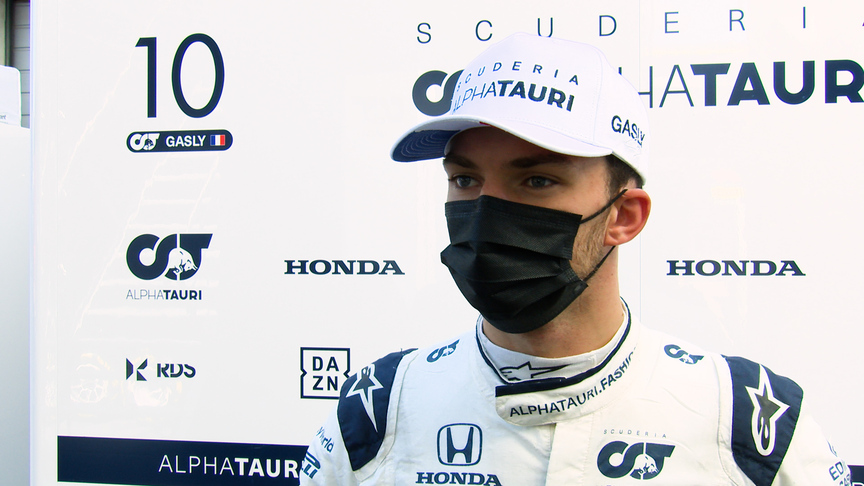 Pierre Gasly suggests AlphaTauri 'not using the full potential of the car'