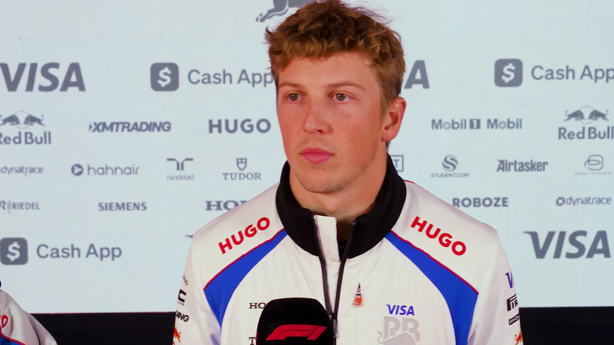 Lawson on Las Vegas: 'Probably the toughest race I had in the car last year'