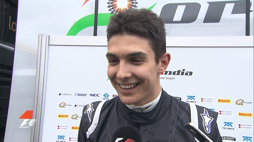 Esteban Ocon quick for Force India at Austrian test