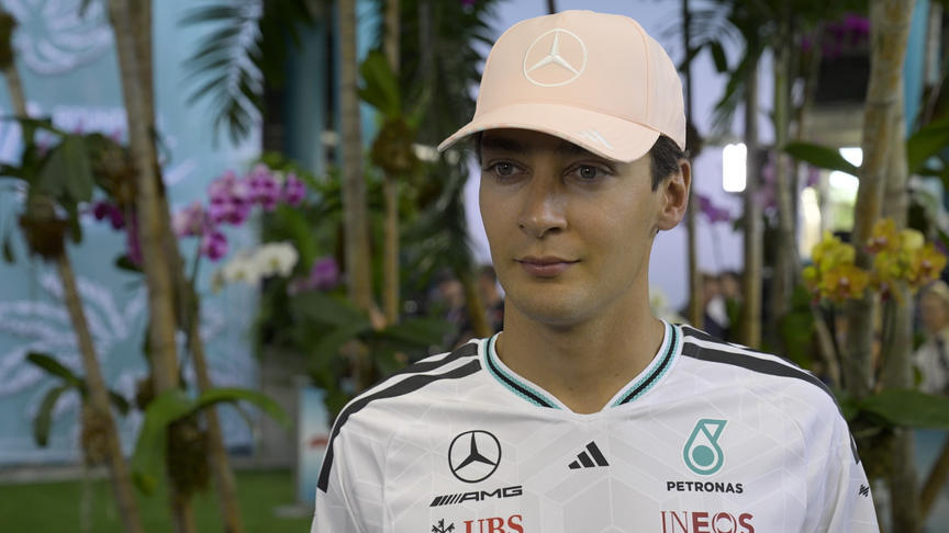 'I think P3 was on the cards' - Russell disappointed after falling short in Miami GP Qualifying