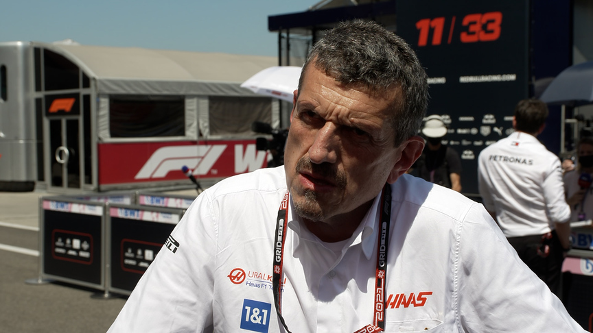 Guenther Steiner 'very happy' with development of 2022 Haas car