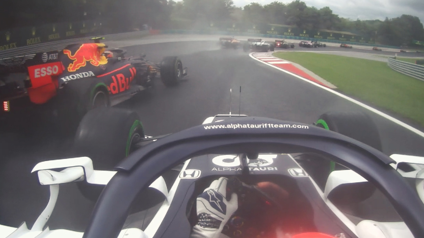 Hungarian Grand Prix: First lap onboards