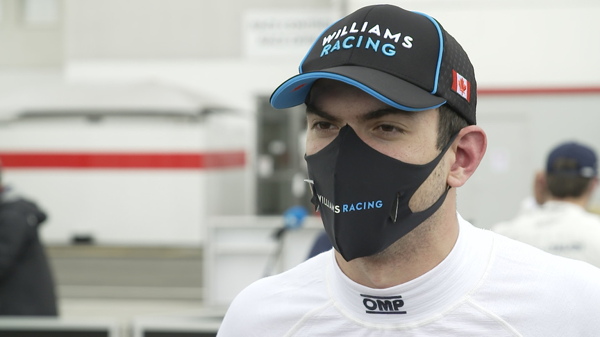 Nicholas Latifi praises 'amazing' Williams team after making Q2