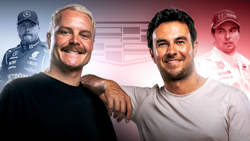 Why did Cadillac choose Bottas and Perez as their 2026 line up?