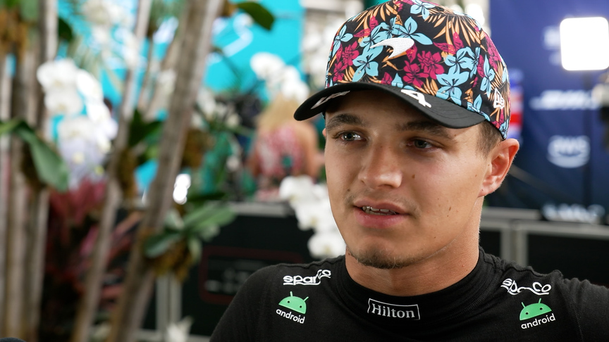 Lando Norris: Miami GP qualifying 'a struggle' but 'as expected'