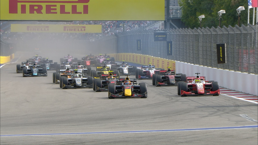F2 2020 Round 10: Russian Grand Prix feature race highlights