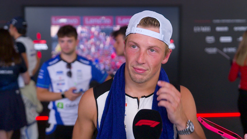 'Very happy' Lawson reflects on his P9 finish in Austria. 