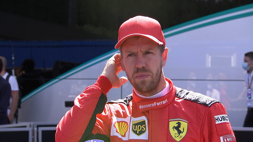 Sebastian Vettel: 'It's a surprise' to exit in Q2