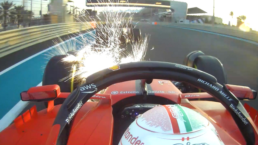 2023 Abu Dhabi Grand Prix: Best race start onboards