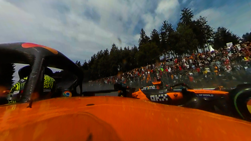 2025 Belgian Grand Prix: Best race start onboards