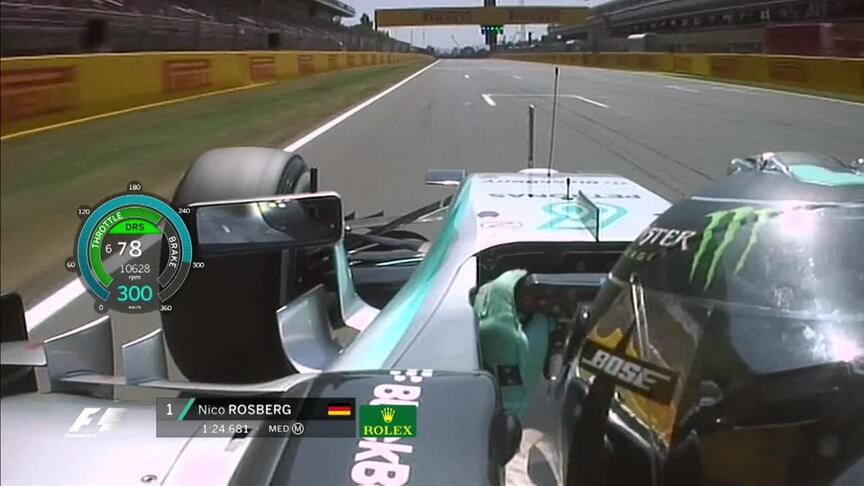 Onboard pole position lap - Spain