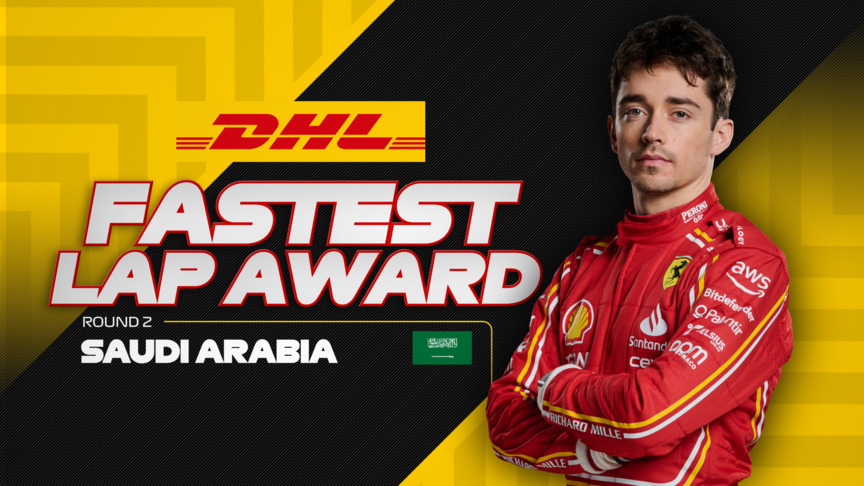 DHL Fastest Lap Award – 2024 Saudi Arabian Grand Prix