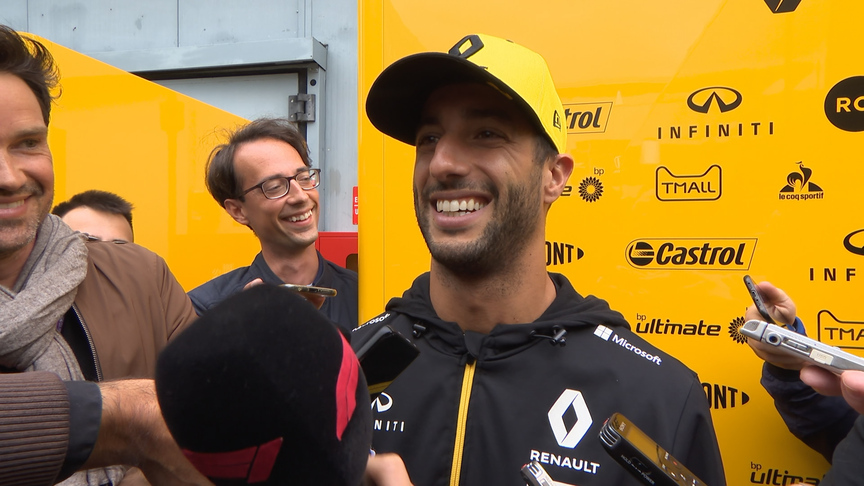 Daniel Ricciardo: 'It feels like a Q3 car'