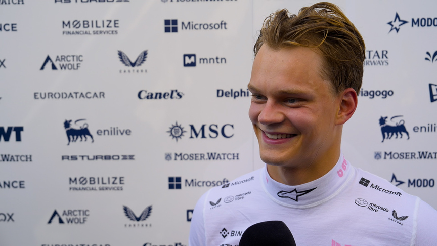 Paul Aron ‘super happy’ to get FP1 chance for Alpine at Monza