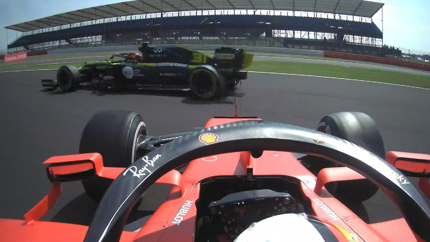 70th Anniversary Grand Prix: Vettel spins at the start