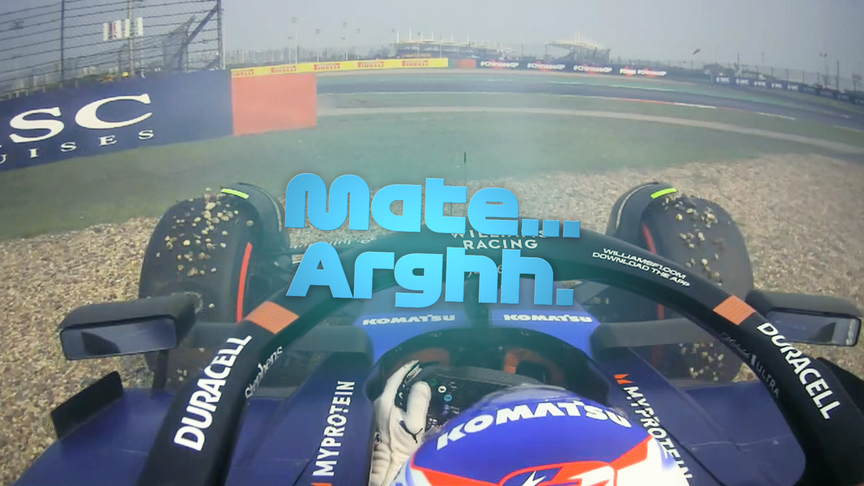 2024 Chinese GP Qualifying: Sargeant spins on his way to last place in Q1