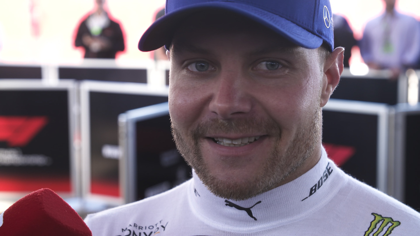 Valtteri Bottas: 'A great weekend' but I could've done better this year