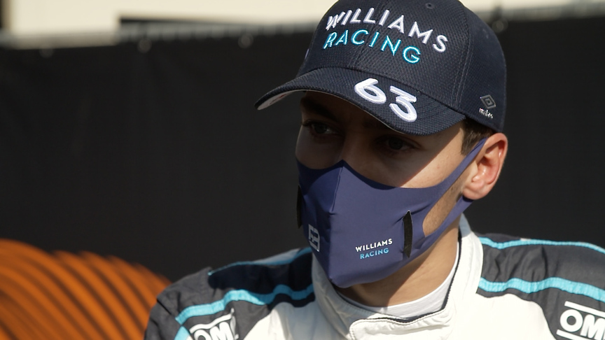 George Russell crashed after going 'too far' at 'circuit that punishes you'