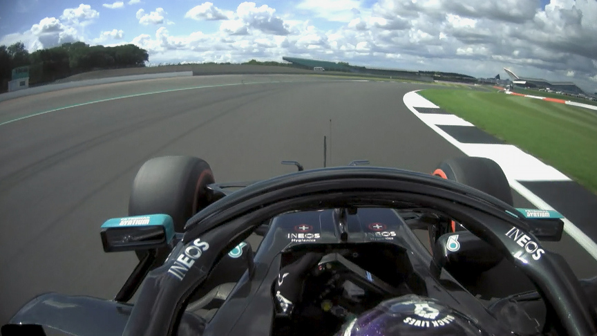 ONBOARD: Lewis Hamilton's 2020 Pirelli pole position lap in Great Britain