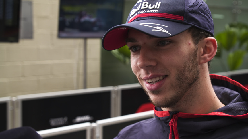 Pierre Gasly: 'That's exactly why I love motorsport'