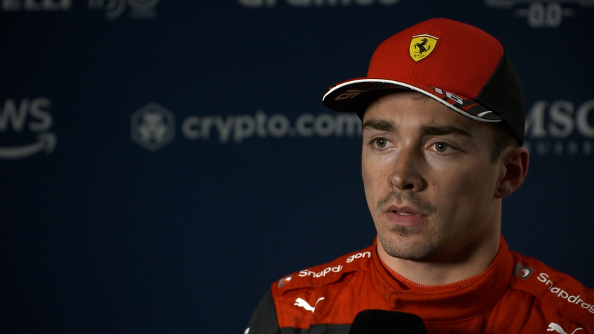 Charles Leclerc frustrated with Ferrari tyre choices on Friday at Interlagos