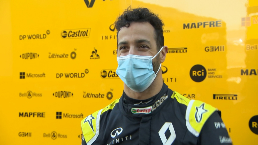 Daniel Ricciardo thinks red flags and low grip made Portimao practice 'a bit scrappy'