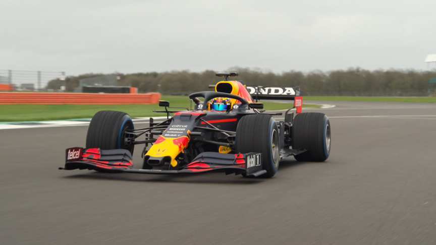 Red Bull shakedown at Silverstone