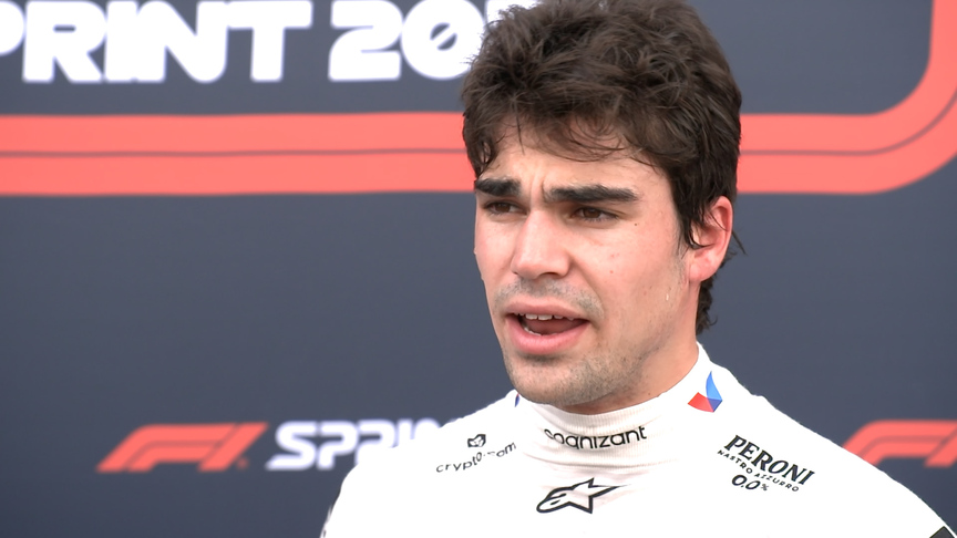 Stroll reveals brake lock-up hampered his efforts in the Sprint Shootout