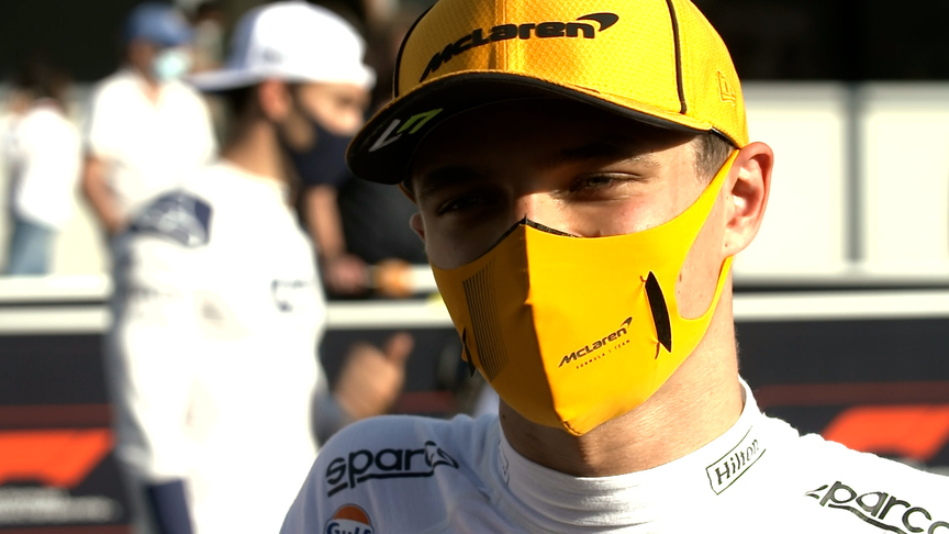 Lando Norris happy with P6 but admits there was 'more potential from us today'