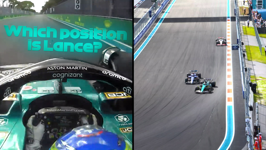 2023 Miami Grand Prix: Alonso follows race action on track big screens