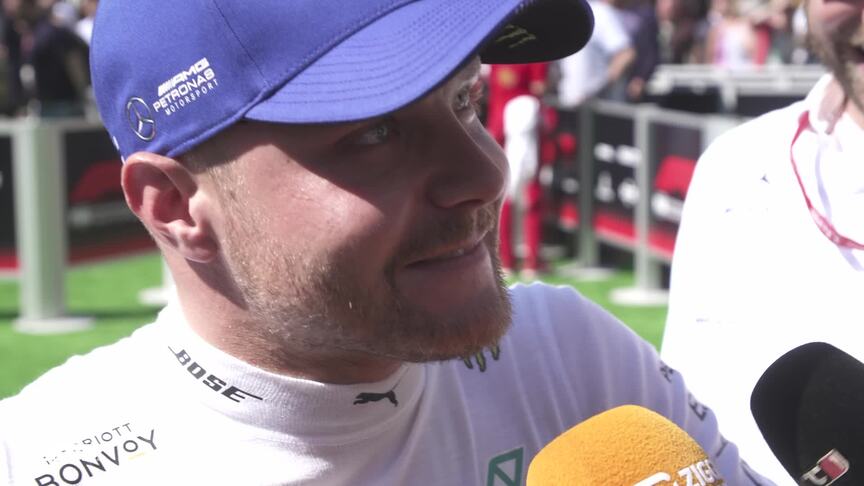Valtteri Bottas: 'The car was so good' today