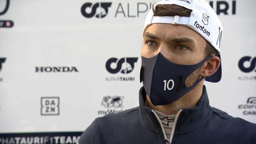 Pierre Gasly 'not feeling 100% comfortable with balance' but 'very positive' after P3 in Sochi practice