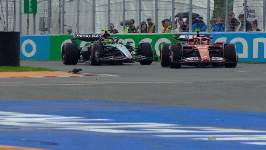 2024 Canadian GP FP2: Groundhog dodges Carlos Sainz’s Ferrari on track