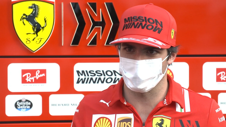 Carlos Sainz admits that Ferrari is 'definitely not as quick' as they were in Monaco