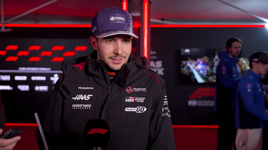 ‘It was difficult’ to get the tyres up to temperature – Ocon on a challenging FP1 and FP2 in Vegas