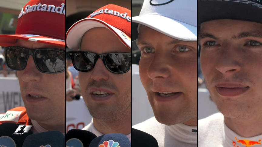 Drivers report back after qualifying in Monaco