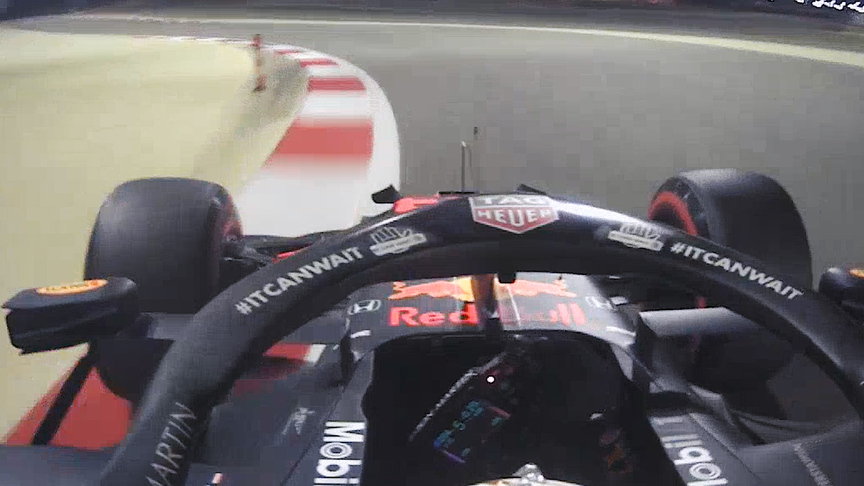 2020 Sakhir Grand Prix FP3: Onboard for Max Verstappen’s fastest lap