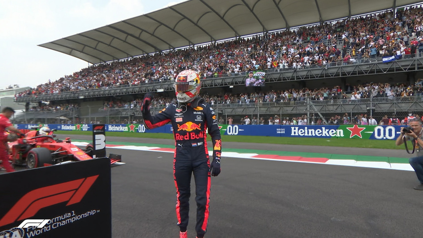 Max Verstappen takes second career pole position in Mexico