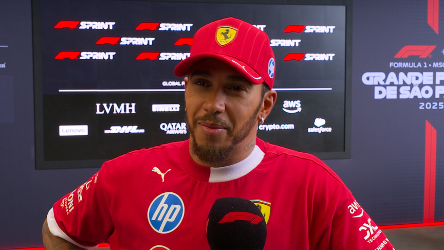 'My line into Turn 1 was really strong' - Hamilton happy with P7 performance in Sao Paulo Sprint